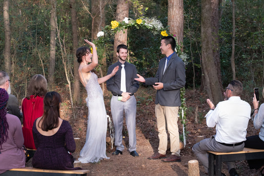 Our Low Waste, COVID Wedding