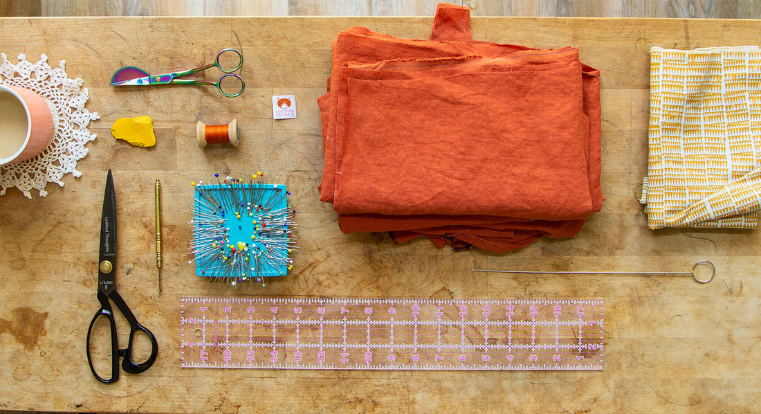 Bra Friendly Olive Sewalong - Part 1 - Prep (Staystitching + Twill Tape)