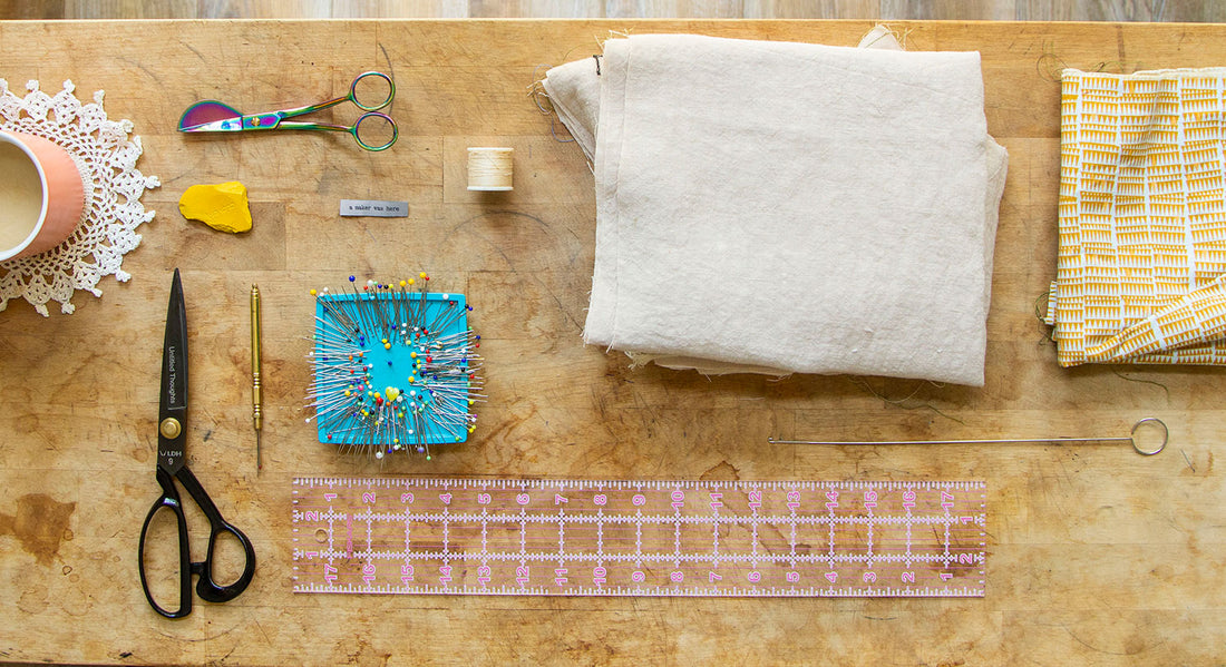 Low Back Olive Sewalong - Part 1 - Prep (Staystitching + Twill Tape)