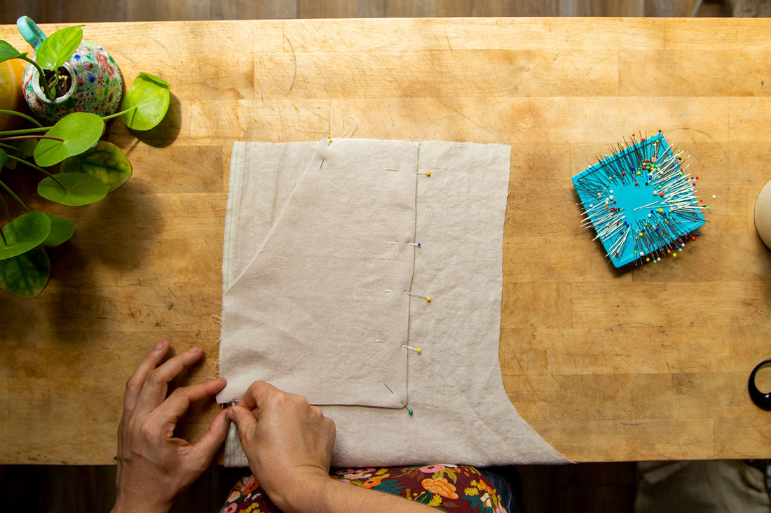 Low Back Olive Sewalong - Part 4 - Patch Pockets