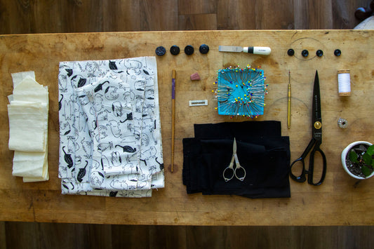 Button Strap Fleur Sewalong- Part 1- Prep Work (Interfacing & Straps)