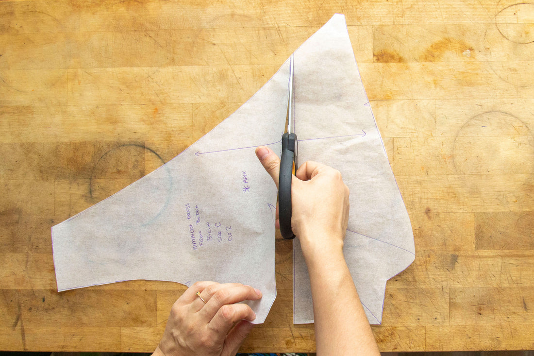 Shortening the Mathilde Bodice