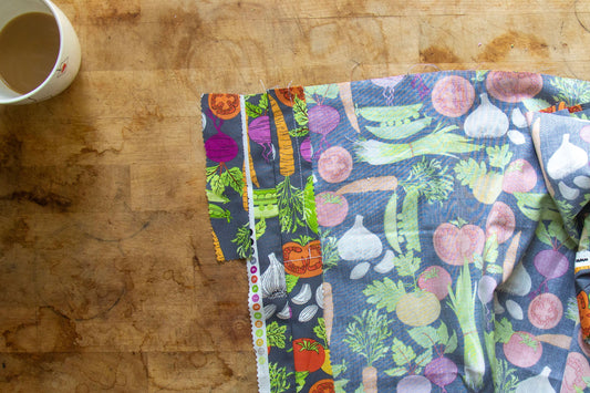 Sewing the Optional Placket in the Fleur