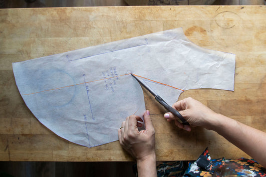 Removing Darts in a Knit Pattern