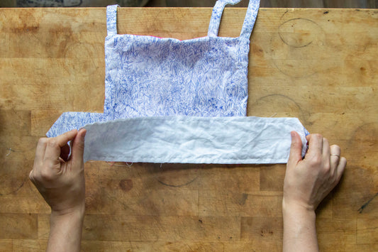 Tie Strap Fleur Sewalong- Part 3- Waistband