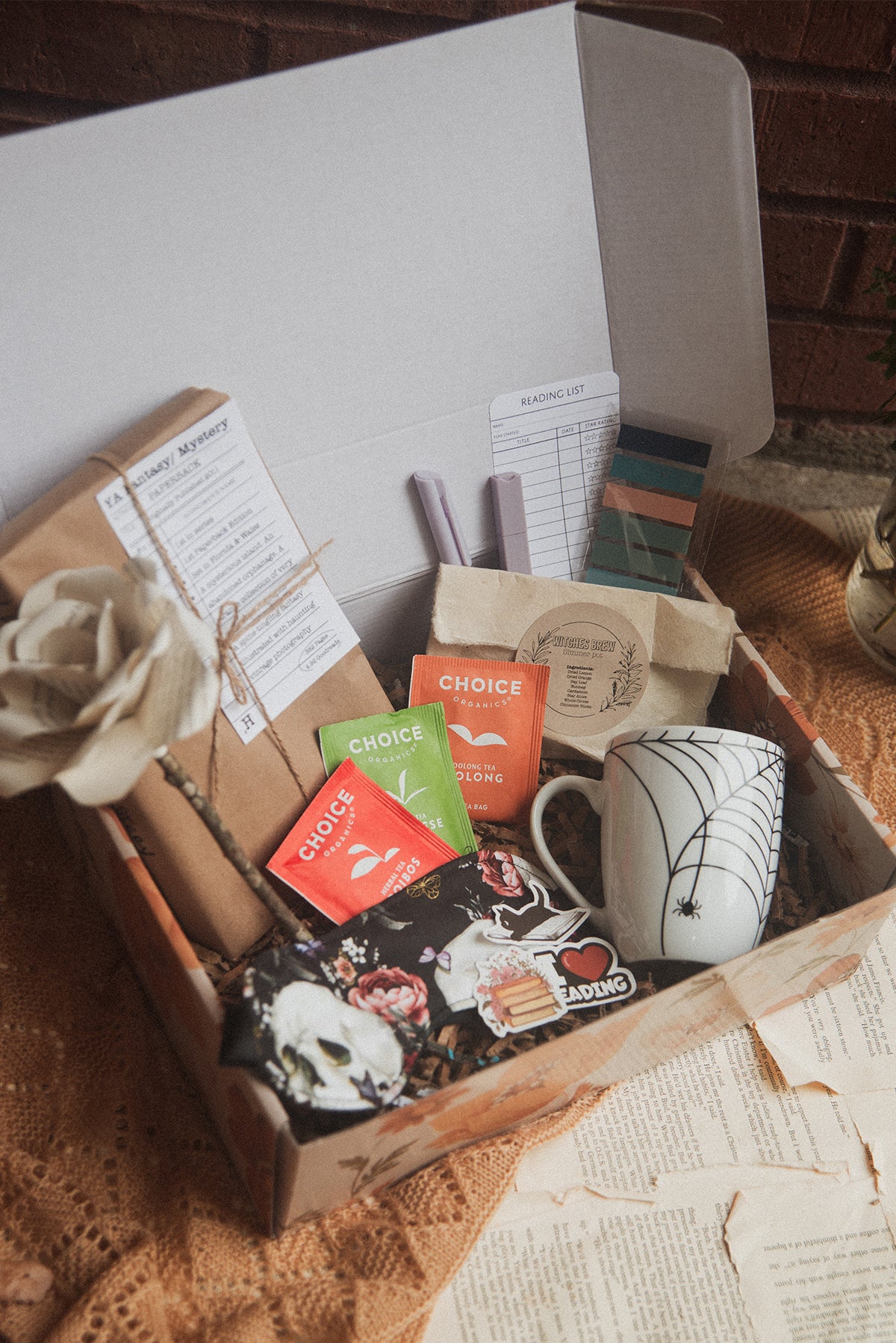 Fall Book Box - H - YA Fantasy