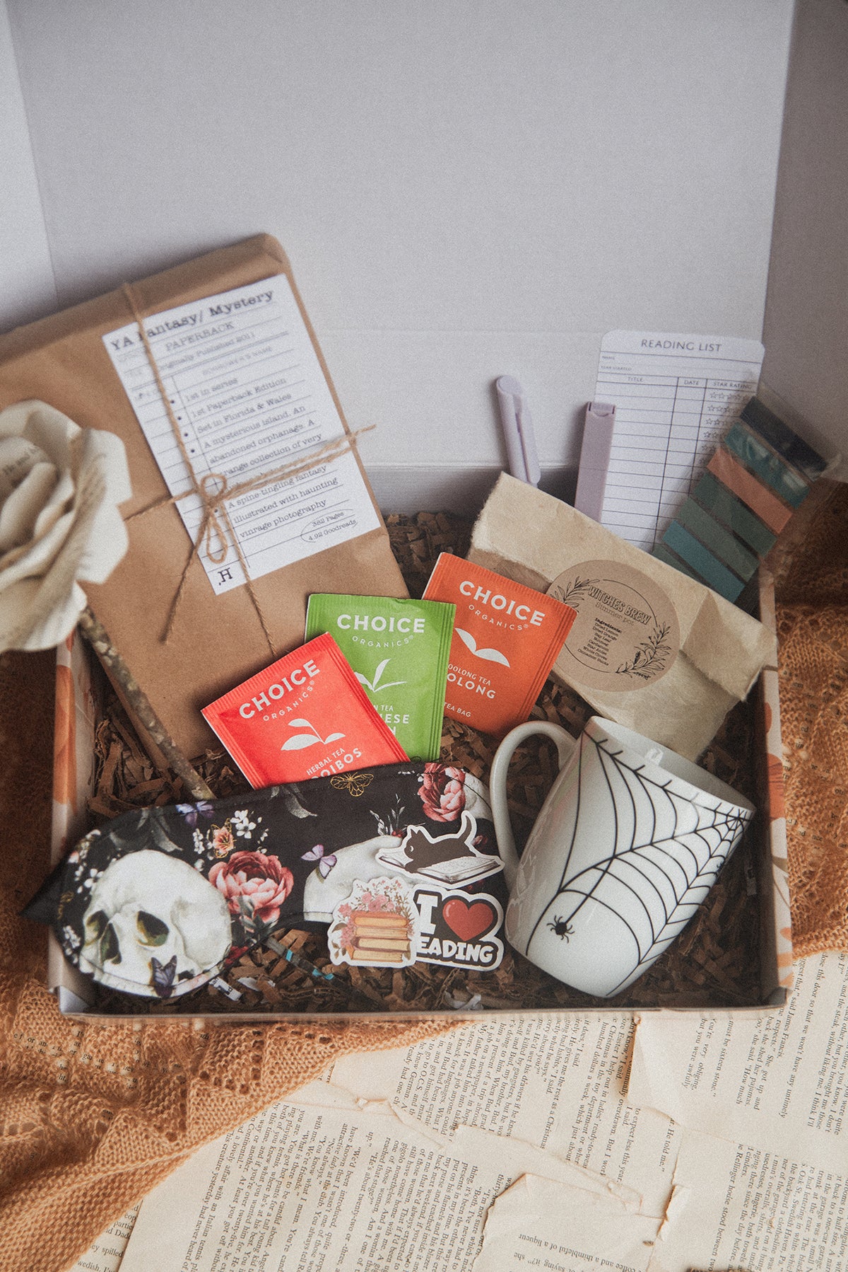 Fall Book Box - H - YA Fantasy