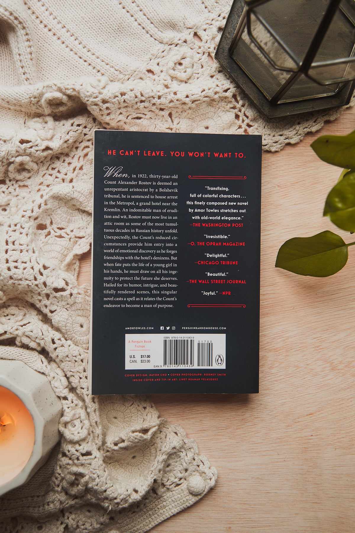 A Gentleman in Moscow by Amor Towles