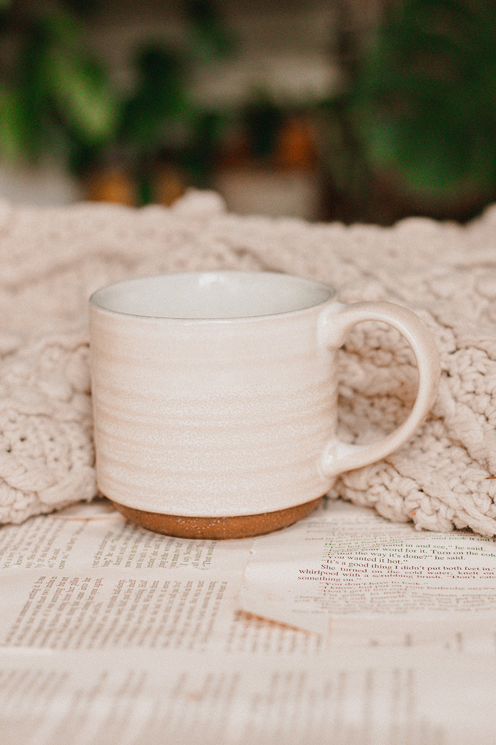 Natural Stripe Mug