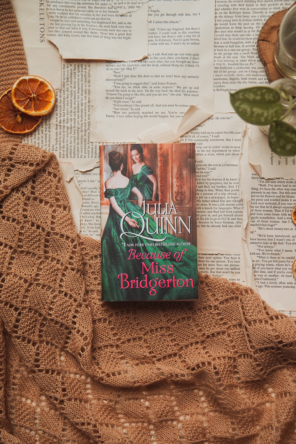 Because of Miss Bridgerton by Julia Quinn