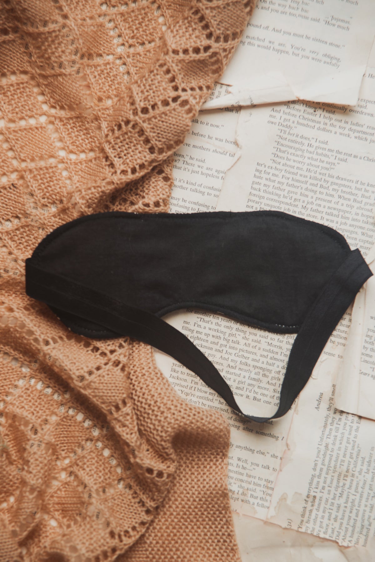 Black and White Cats Sleep Mask