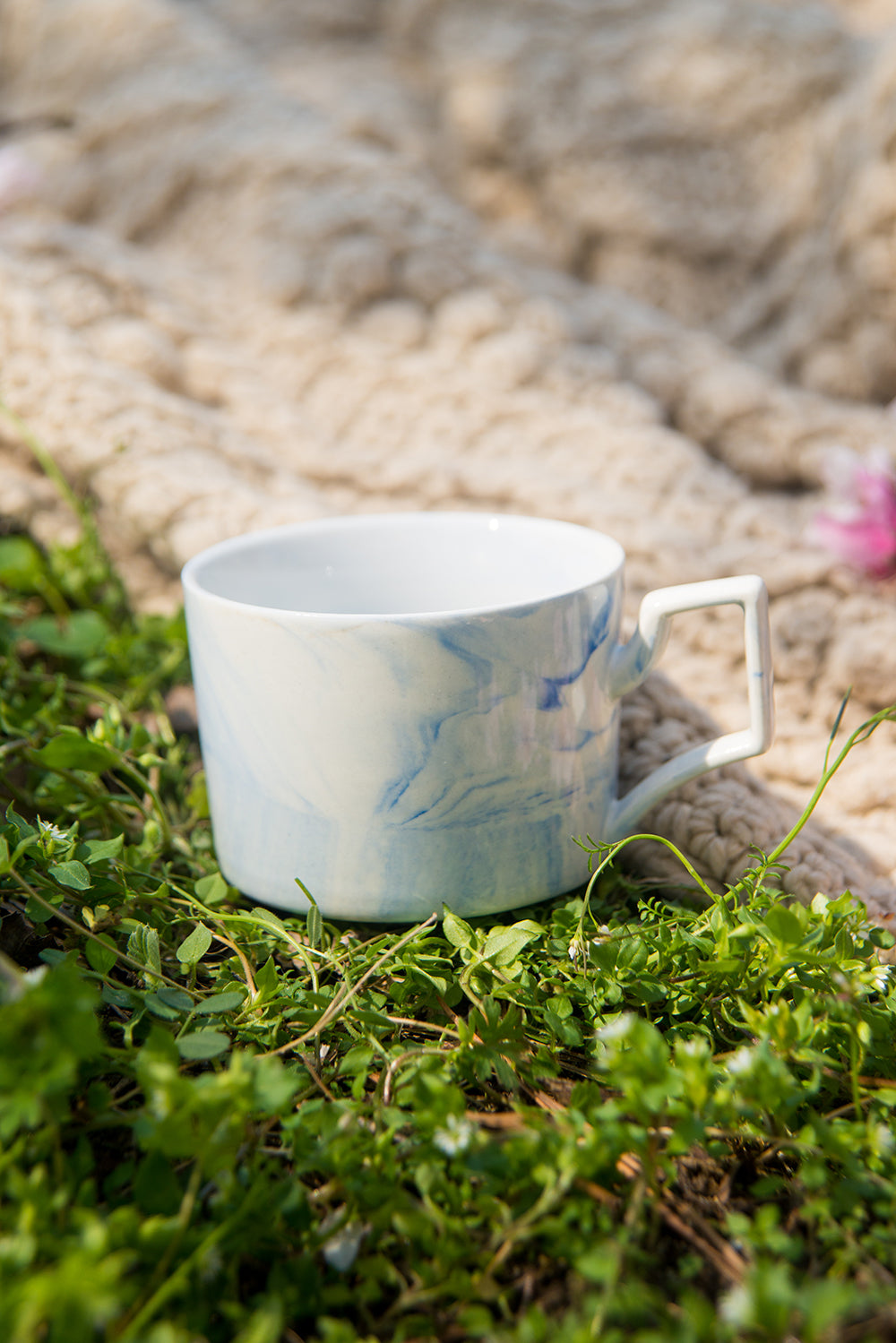 Blue Marble Teacups