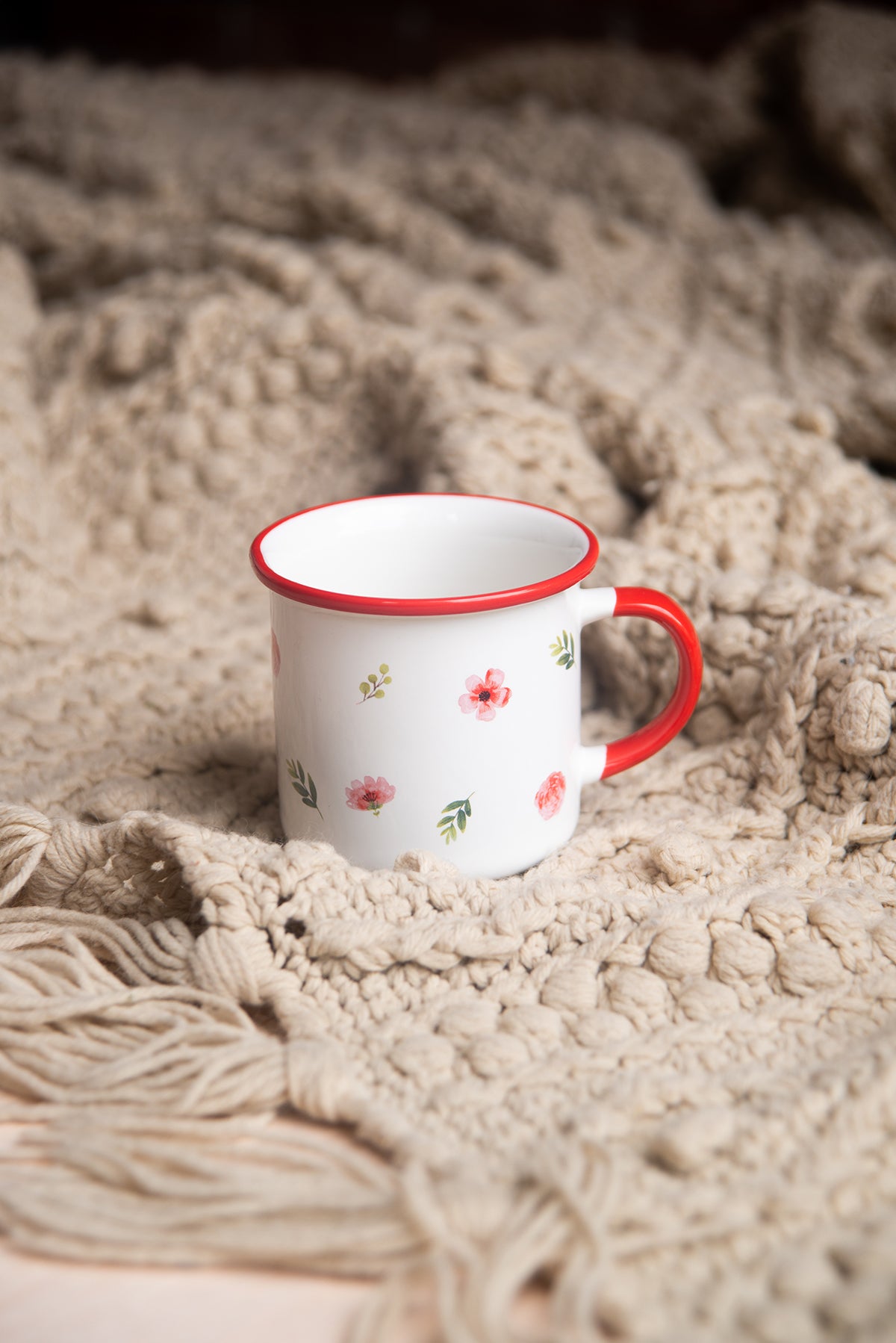 Floral Camping Style Mug