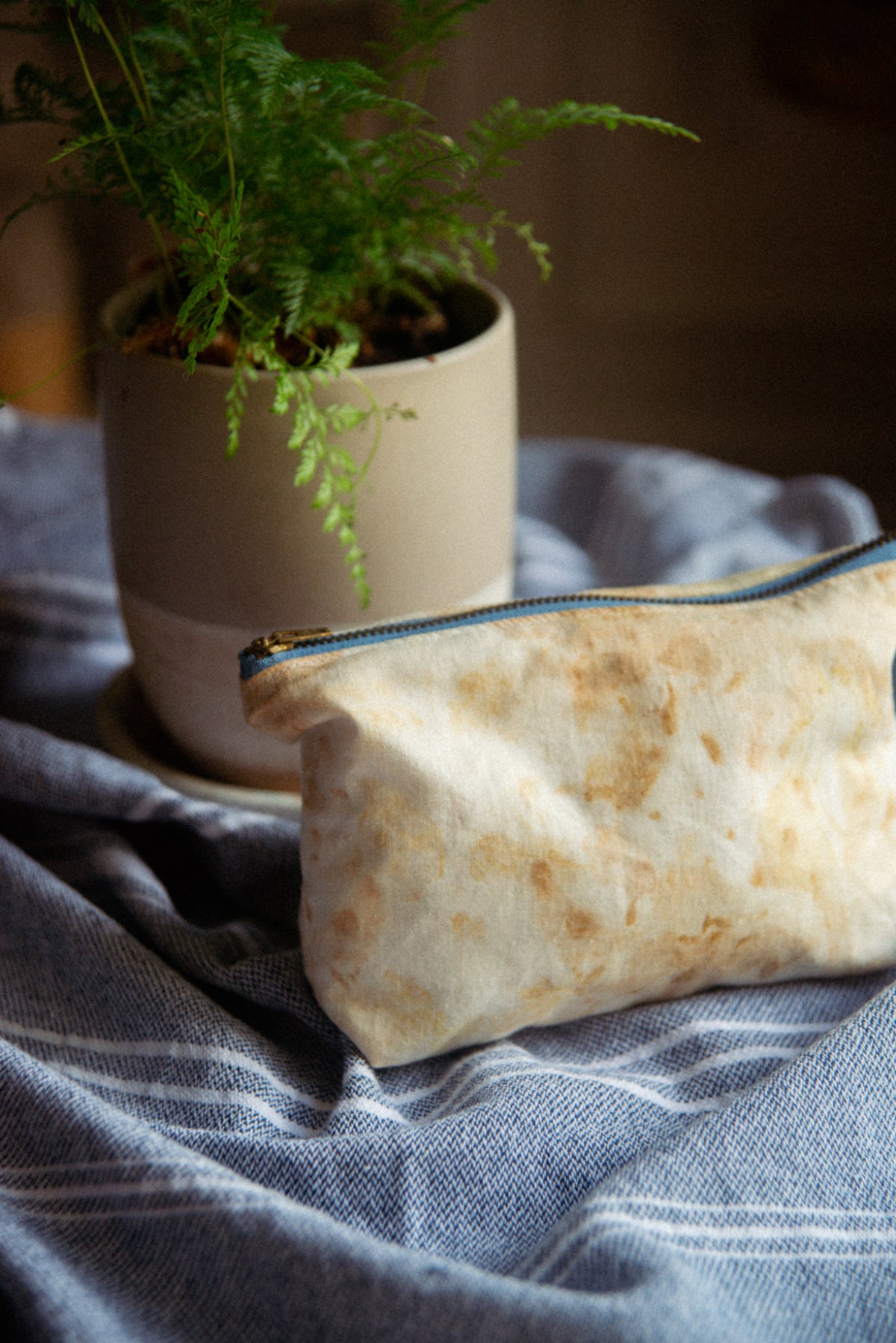 Botanically Dyed Pouch