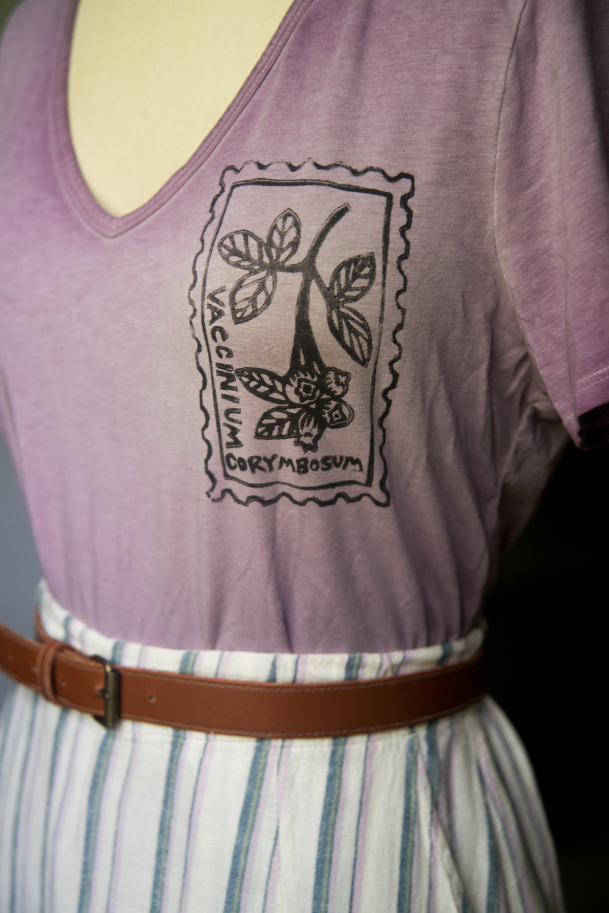 Blueberry Stamp Tee - Small