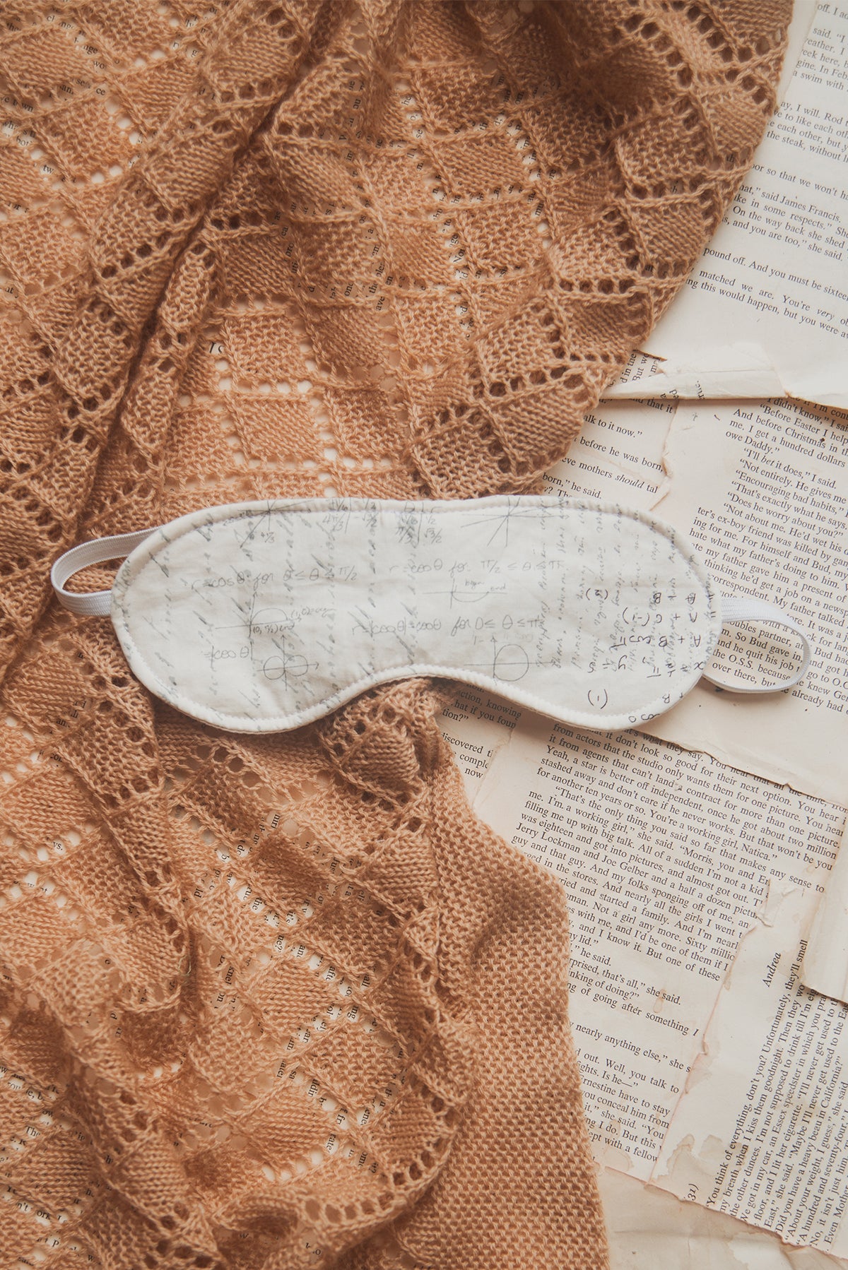 Scripted Text Sleep Mask
