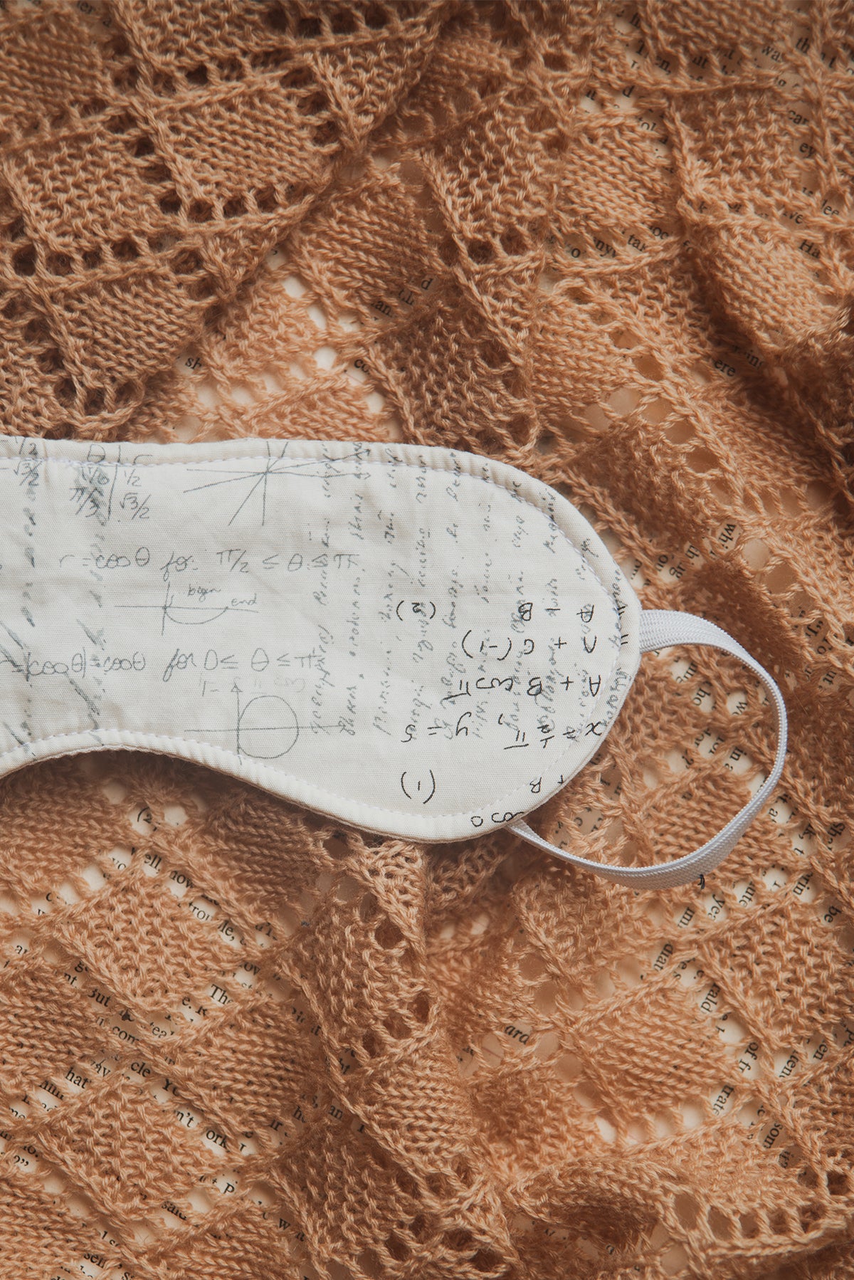 Scripted Text Sleep Mask
