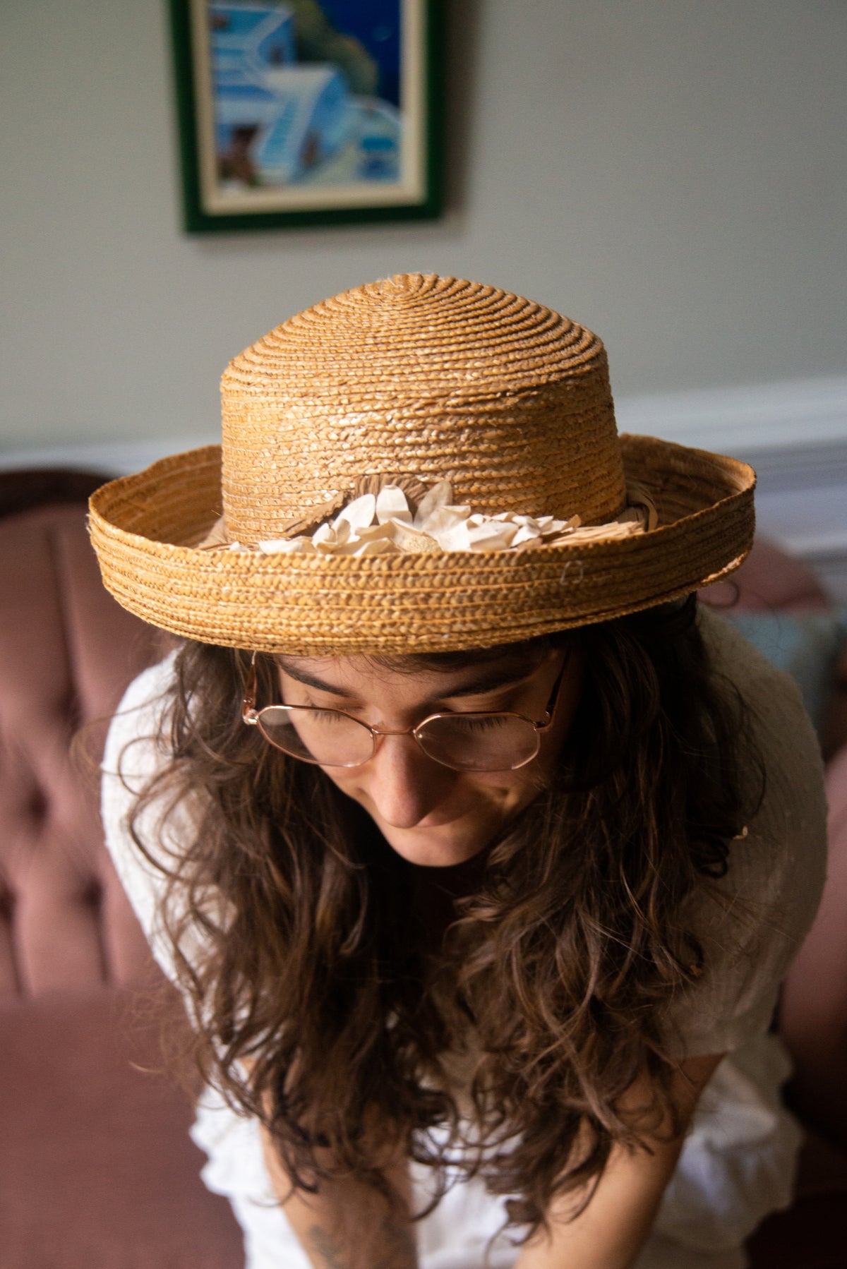 Straw Floral Hat