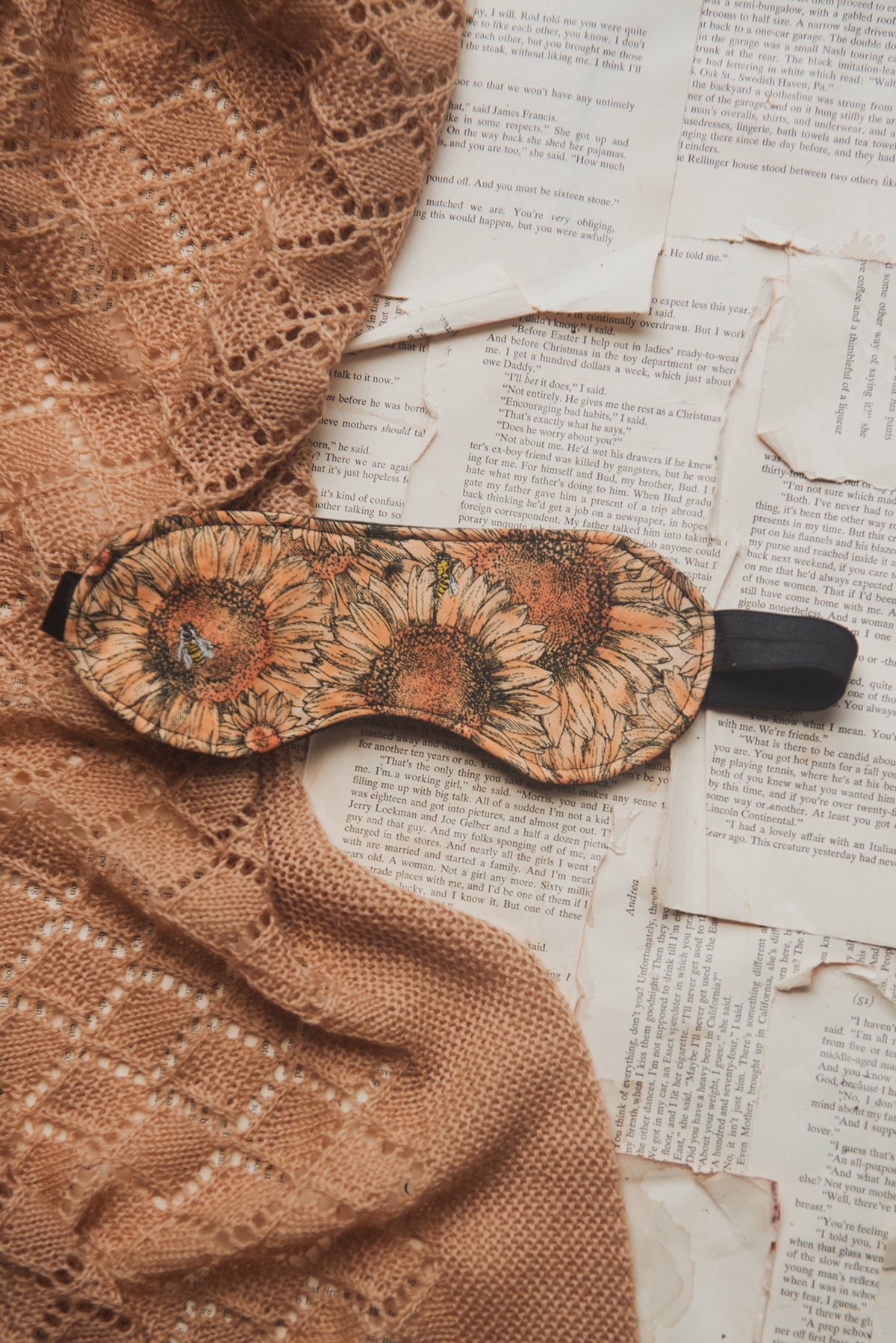 Sunflower Sleep Mask