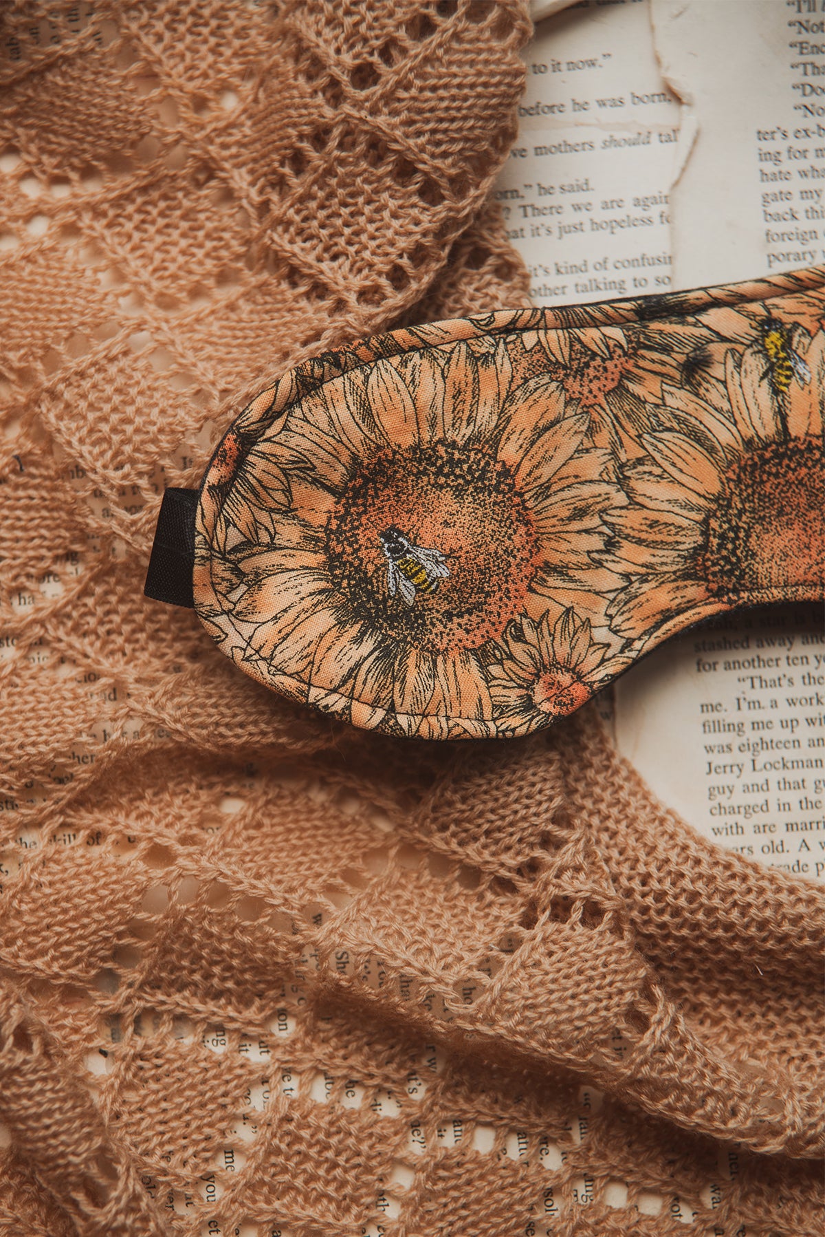 Sunflower Sleep Mask