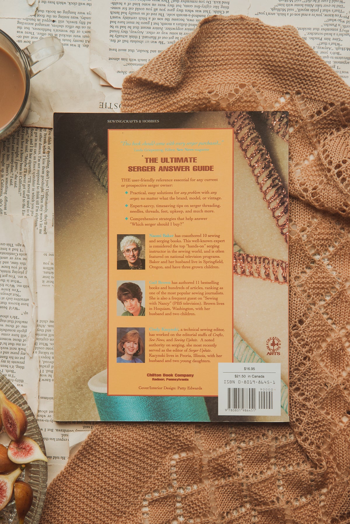 The Ultimate Serger Answer Guide by Namoi Baker, Gail Brown, and Cindy Kacynski
