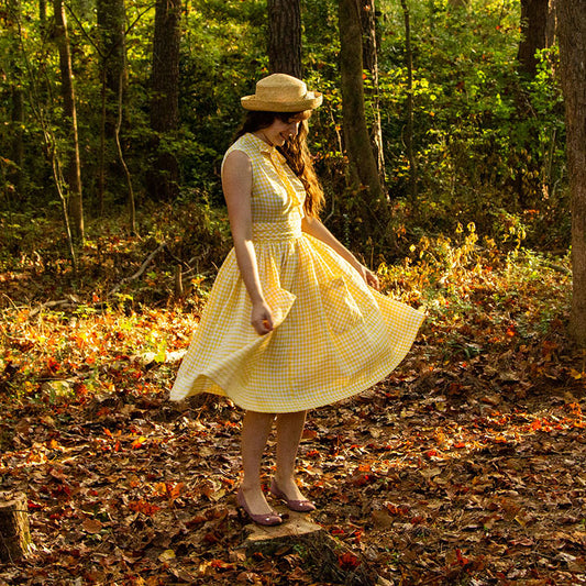 McCalls Vintage Fit and Flare Dress