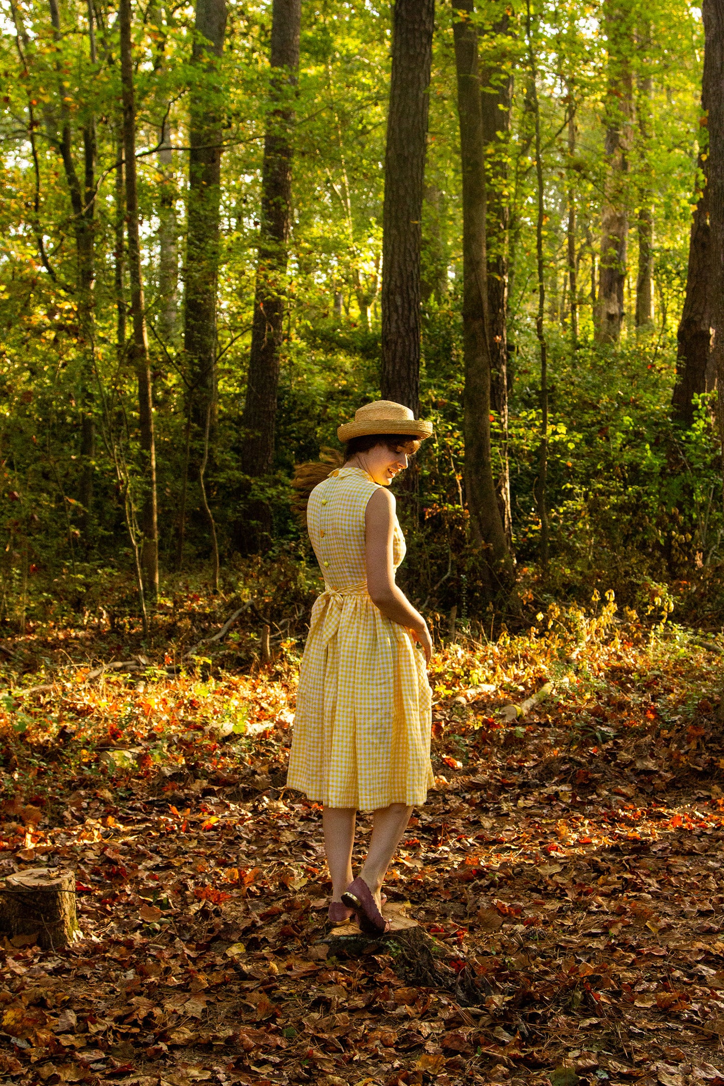McCalls Vintage Fit and Flare Dress