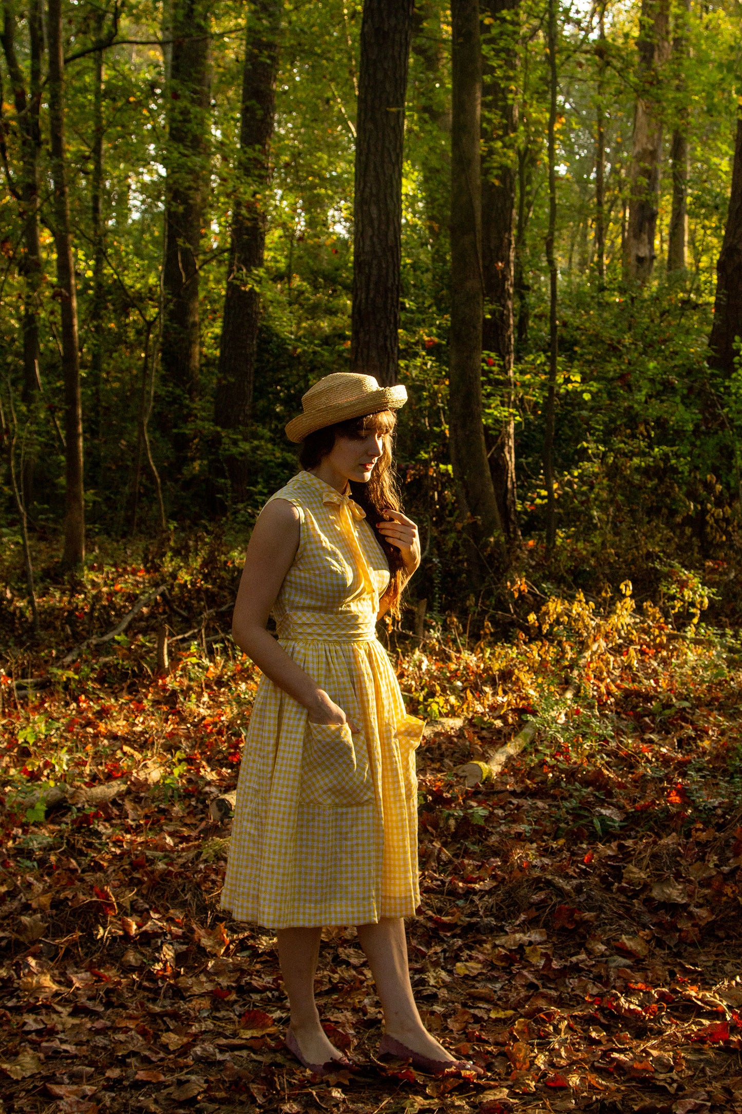 McCalls Vintage Fit and Flare Dress
