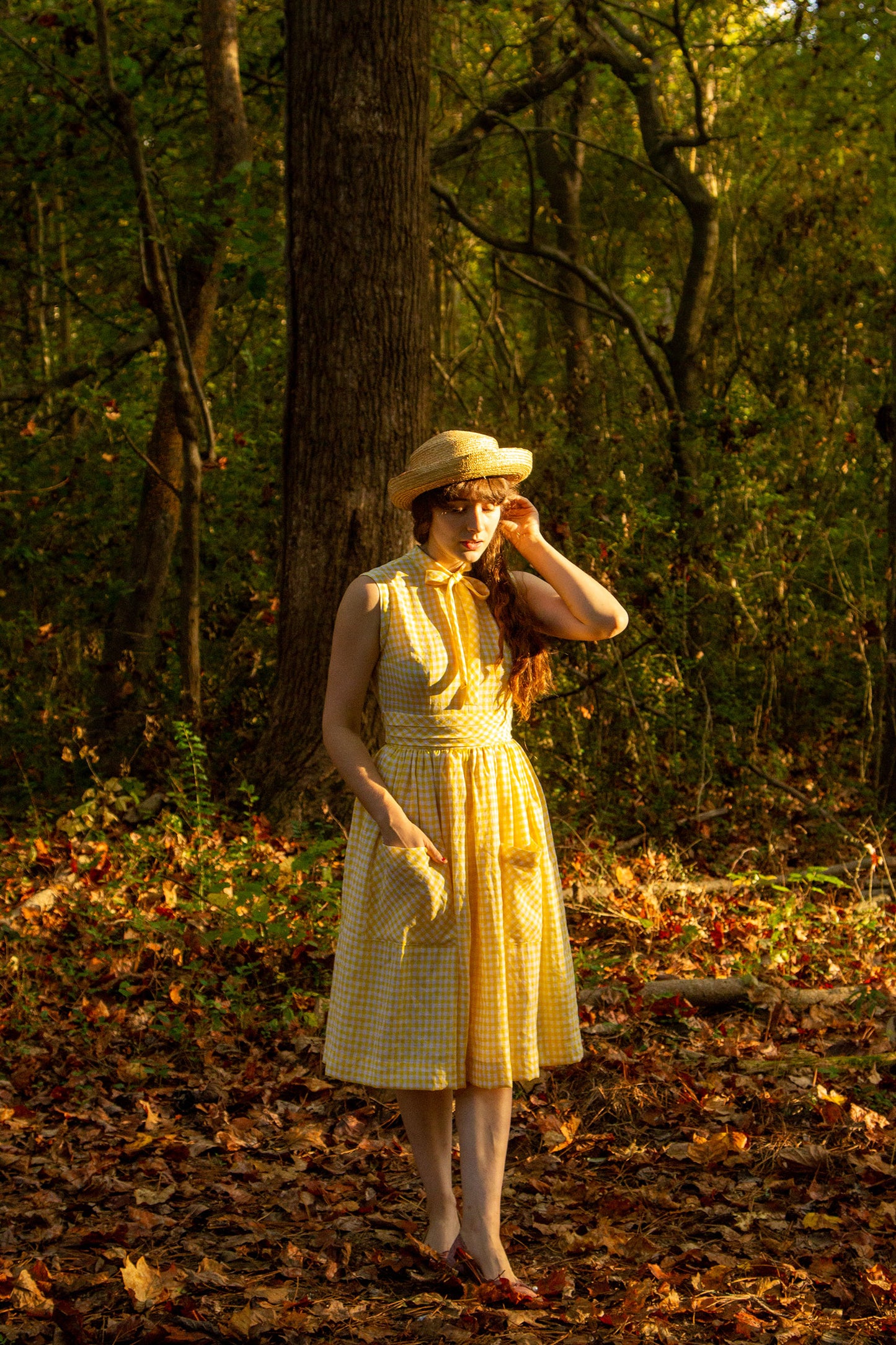 McCalls Vintage Fit and Flare Dress