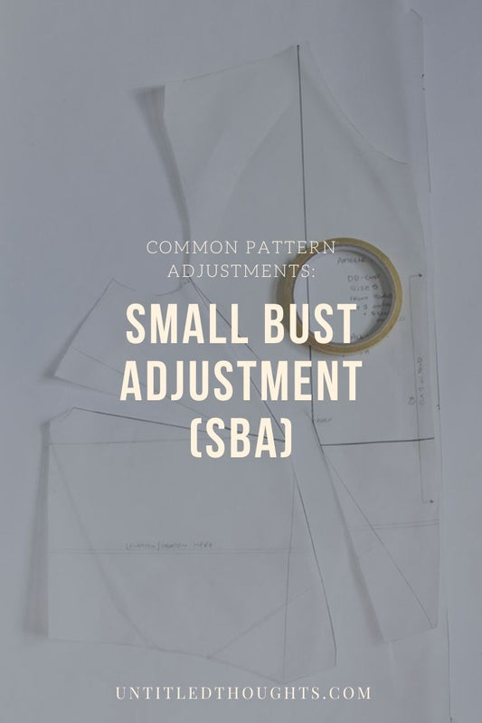 Small Bust Adjustment (SBA)
