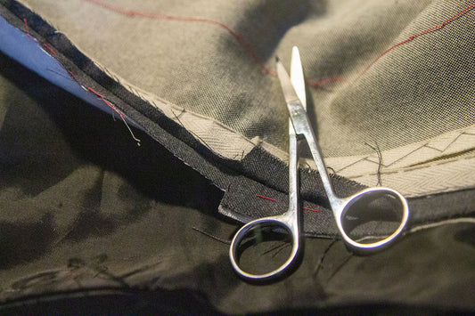 Arlen's Handmade Suit: Part 5 - Assembling the Lining