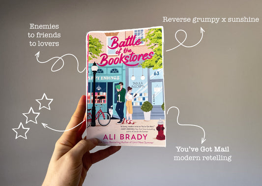 Battle of the Bookstores by Ali Brady - 2.75⭐