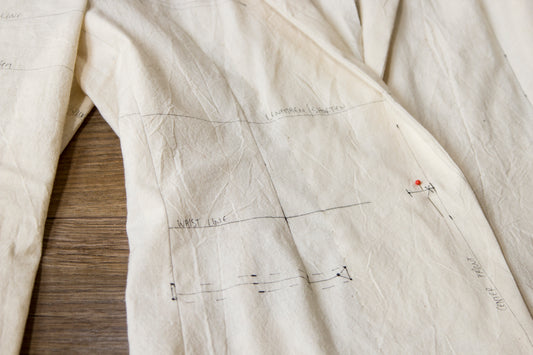 Arlen's Handmade Suit: Part 2 - Jacket Toile + Fitting