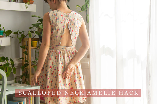 Amelie Hack: Scalloped Neckline