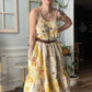Zero Waste, Quilted Olive Dress - Medium / Large
