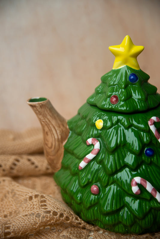Christmas Tree Teapot