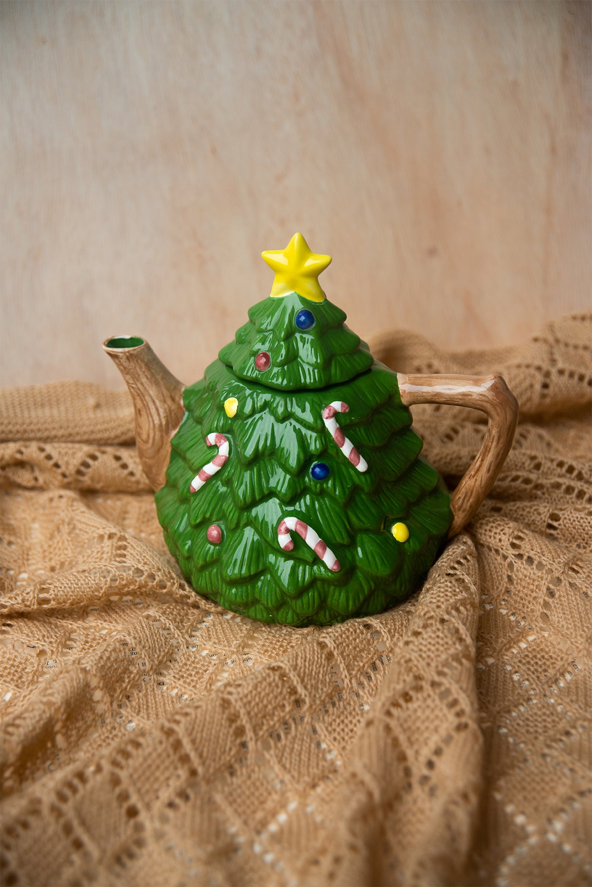 Christmas Tree Teapot