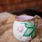 1989 Vintage Floral Basket Mug
