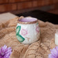 1989 Vintage Floral Basket Mug