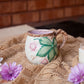 1989 Vintage Floral Basket Mug