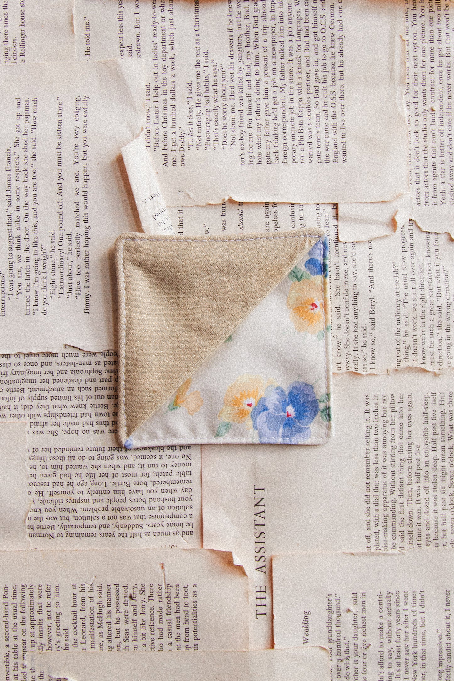 Fabric Bookmark/ Coaster Combo