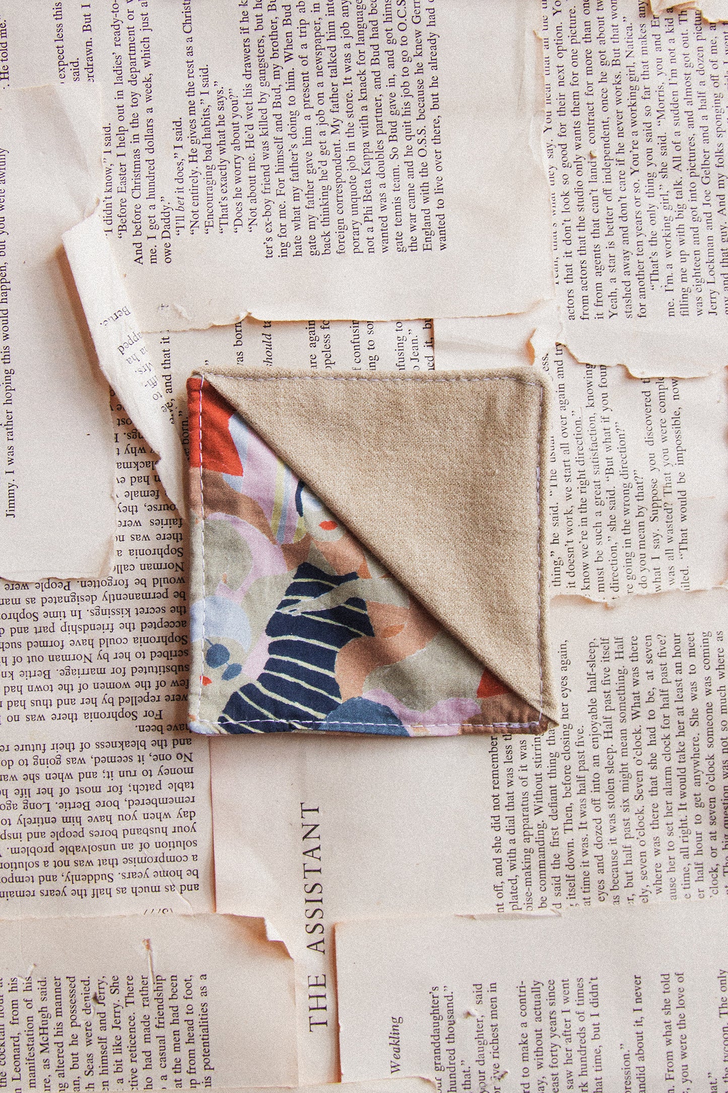 Fabric Bookmark/ Coaster Combo