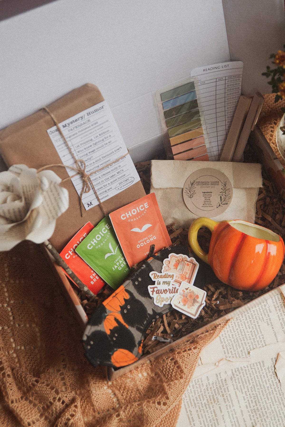 Fall Book Box - M - Cozy Mystery