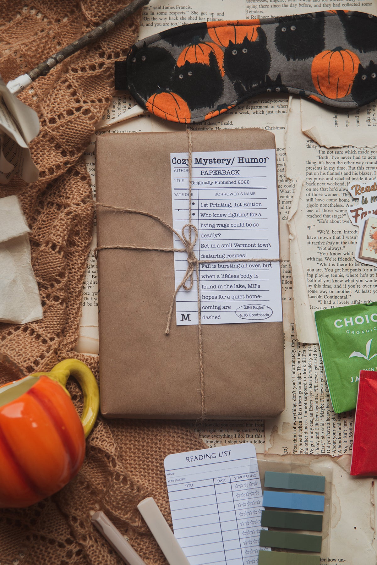 Fall Book Box - M - Cozy Mystery