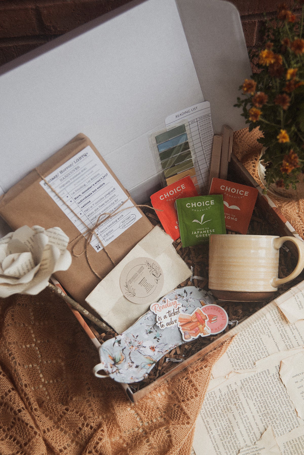 Fall Book Box - N - Fantasy/ Horror/LGBTQ+