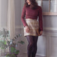 Tartan Wool Mini Skirt - Medium