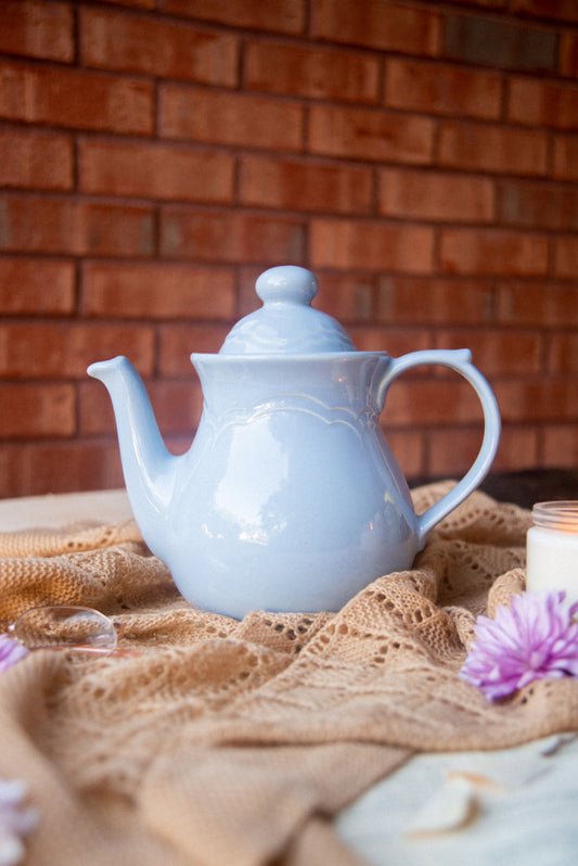 Pale Blue Teapot