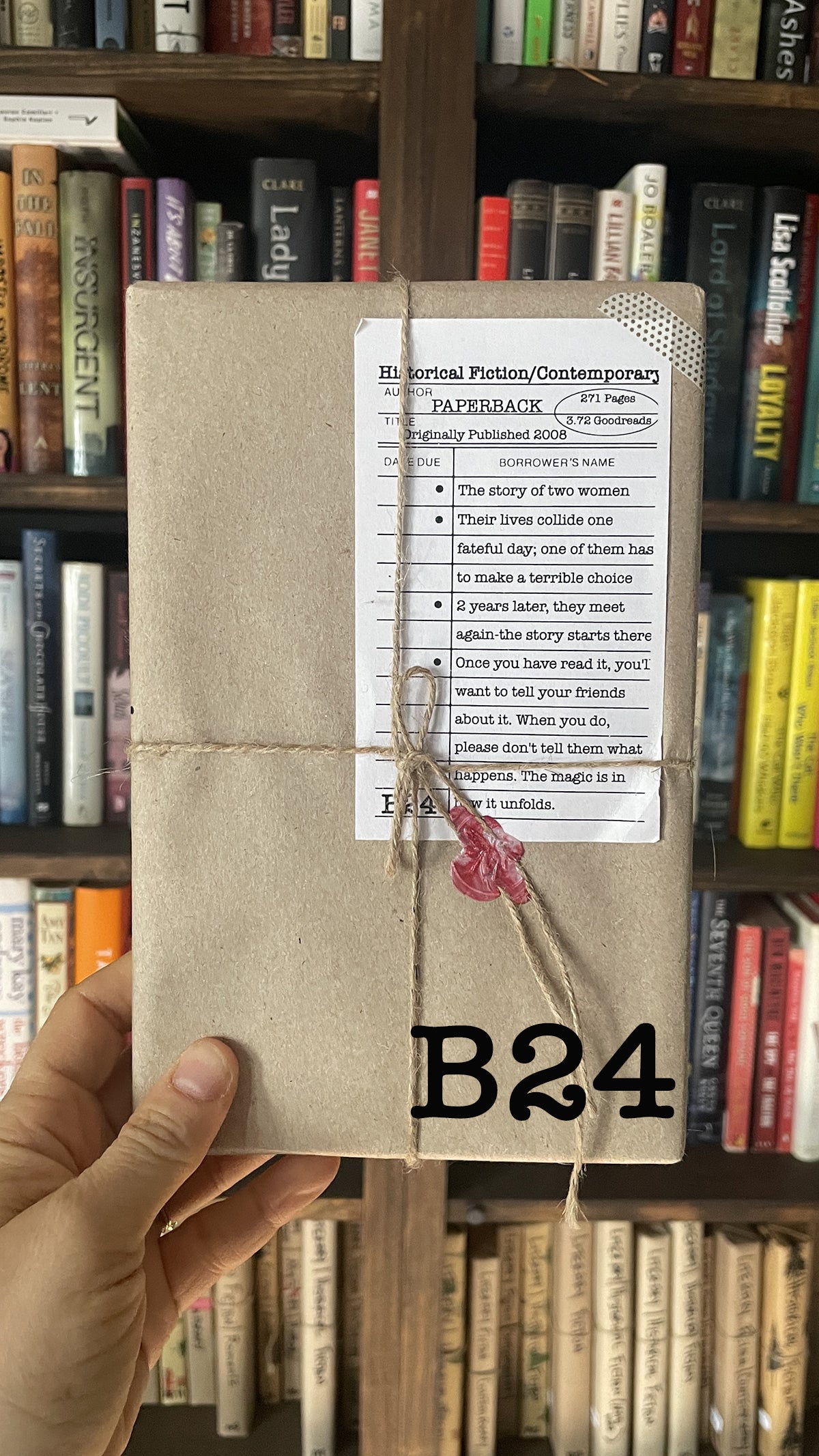 Surprise Date with a Book (Historical Fiction)