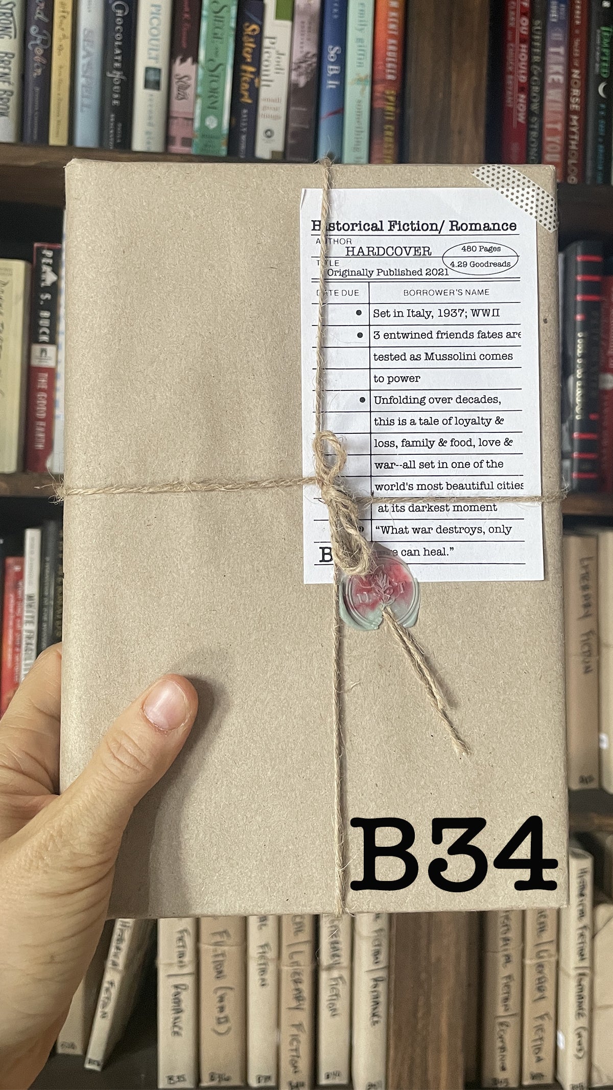 Surprise Date with a Book (Historical Fiction)