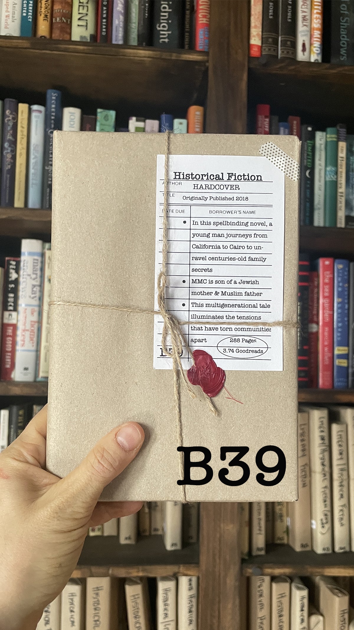 Surprise Date with a Book (Historical Fiction)